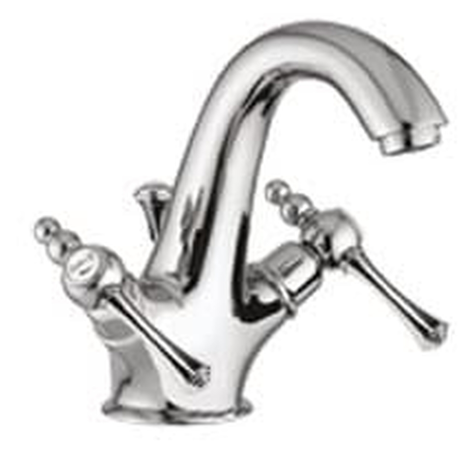 Vòi Chậu Lavabo Nóng Lạnh Mạ Chrome Clara CF-66351