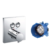 Van Điều Chỉnh Nhiệt Độ TOTO TBV02406B/TBN01001B Nút Nhấn