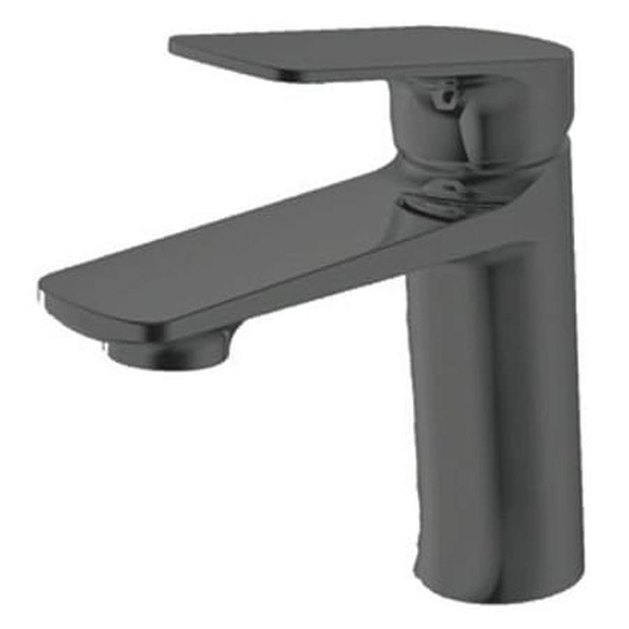 Vòi Chậu Lavabo Nóng Lạnh Mạ Đen Khói Clara CF-36351BG