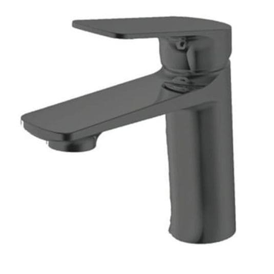 Vòi Chậu Lavabo Nóng Lạnh Mạ Đen Khói Clara CF-36351BG