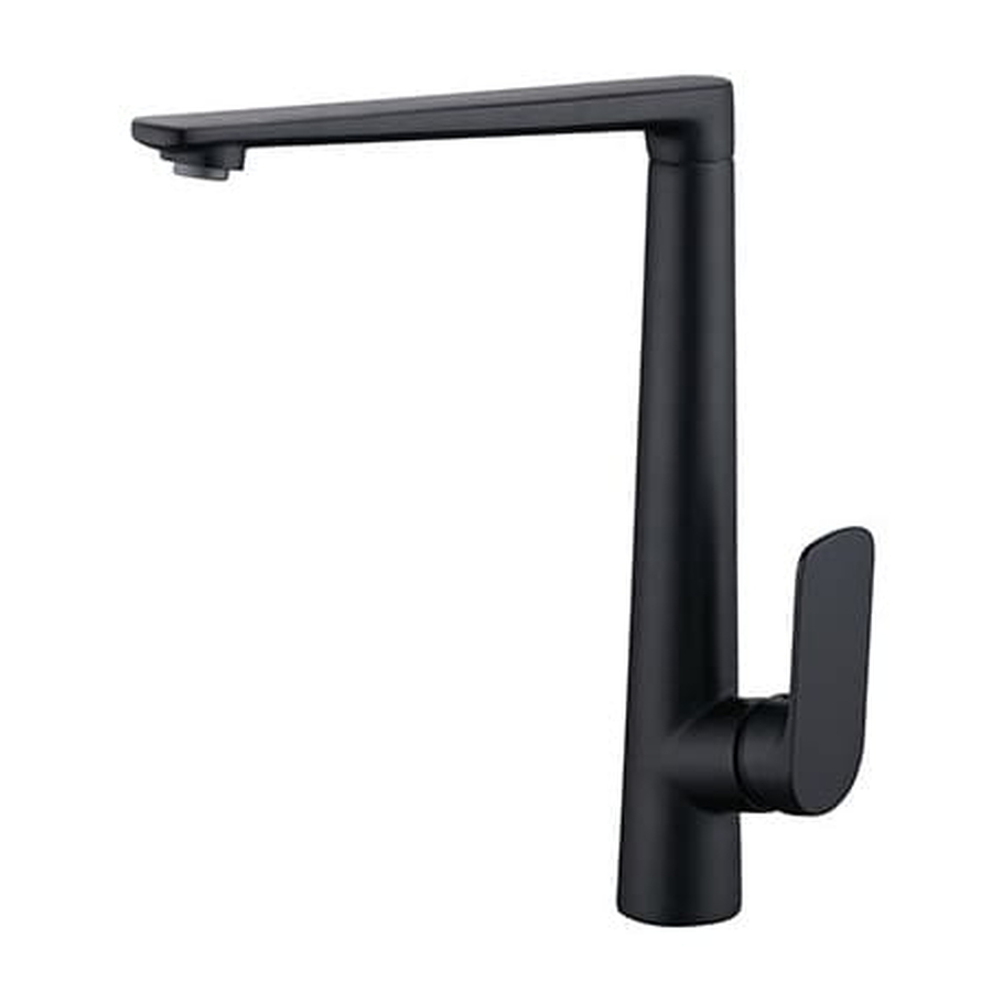 Vòi chậu rửa bát nóng lạnh mạ đen Clara CF-36354B 