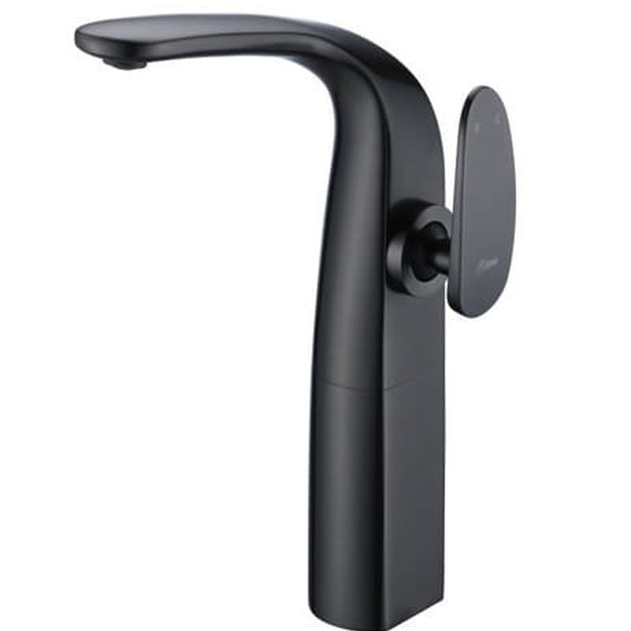 Vòi Chậu Lavabo Nóng Lạnh Mạ Đen Clara CF-45352BBK