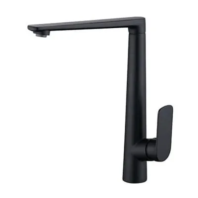 Vòi chậu rửa bát nóng lạnh mạ đen Clara CF-36354B 