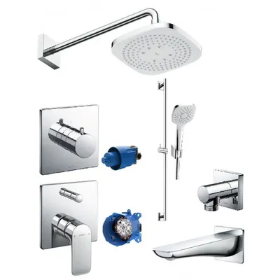 Bộ Sen Bồn Tắm Âm Tường TOTO TBG04304BA+TBW02003A+TBW02005A+TBG02001B+TBV02103B