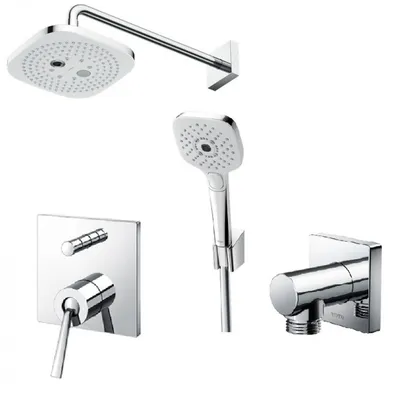 Bộ Sen Tắm Âm Tường TOTO TBP02302BA+TBW02004A+TBW02006A