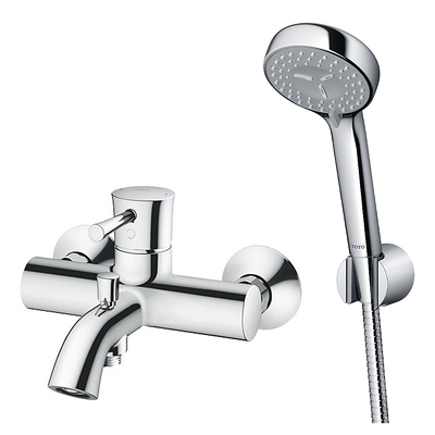 Vòi sen tắm nóng lạnh TOTO TBS02302V+TBW09010V