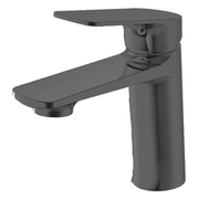 Vòi Chậu Lavabo Nóng Lạnh Mạ Đen Khói Clara CF-36351BG