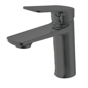 Vòi Chậu Lavabo Nóng Lạnh Mạ Đen Khói Clara CF-36351BG