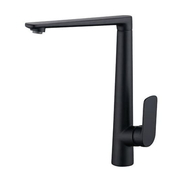 Vòi chậu rửa bát nóng lạnh mạ đen Clara CF-36354B 