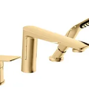 Vòi bồn tắm gắn thành bồn mạ vàng Clara CF-36359G