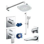 Bộ Sen Bồn Tắm Âm Tường TOTO TBG04304BA+TBW02003A+TBW02005A+TBG02001B+TBV02103B
