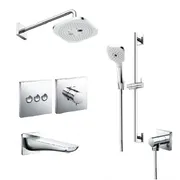 Bộ Sen Bồn Tắm Nhiệt Độ Âm Tường TOTO TBV02402B/TBV02105B/TBW02004A/TBW02006A/TBW02012B/TBG02001B