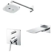 Bộ Sen Bồn Tắm Âm Tường TOTO TBP02302BA+TBW02004A+TBP02001B