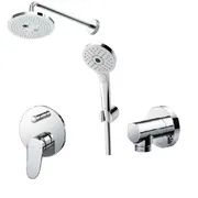 Bộ Sen Tắm Âm Tường TOTO TBS01304B/TBW01004A/TBW01010A