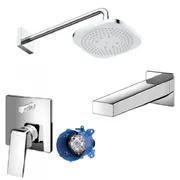 Bộ Sen Bồn Tắm Âm Tường TOTO TBW02003A+TBG10304VA+TBG10001B