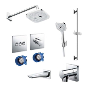 Tổ hợp sen tắm âm tường TOTO TBW02004A/TBW02006A/TBG02001BTBV02402B/TBN01001B/TBV02105B/TBN01001B/TBW02013B/TBW02012B