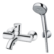 Vòi sen tắm nóng lạnh TOTO TBS02302V+TBW09010V