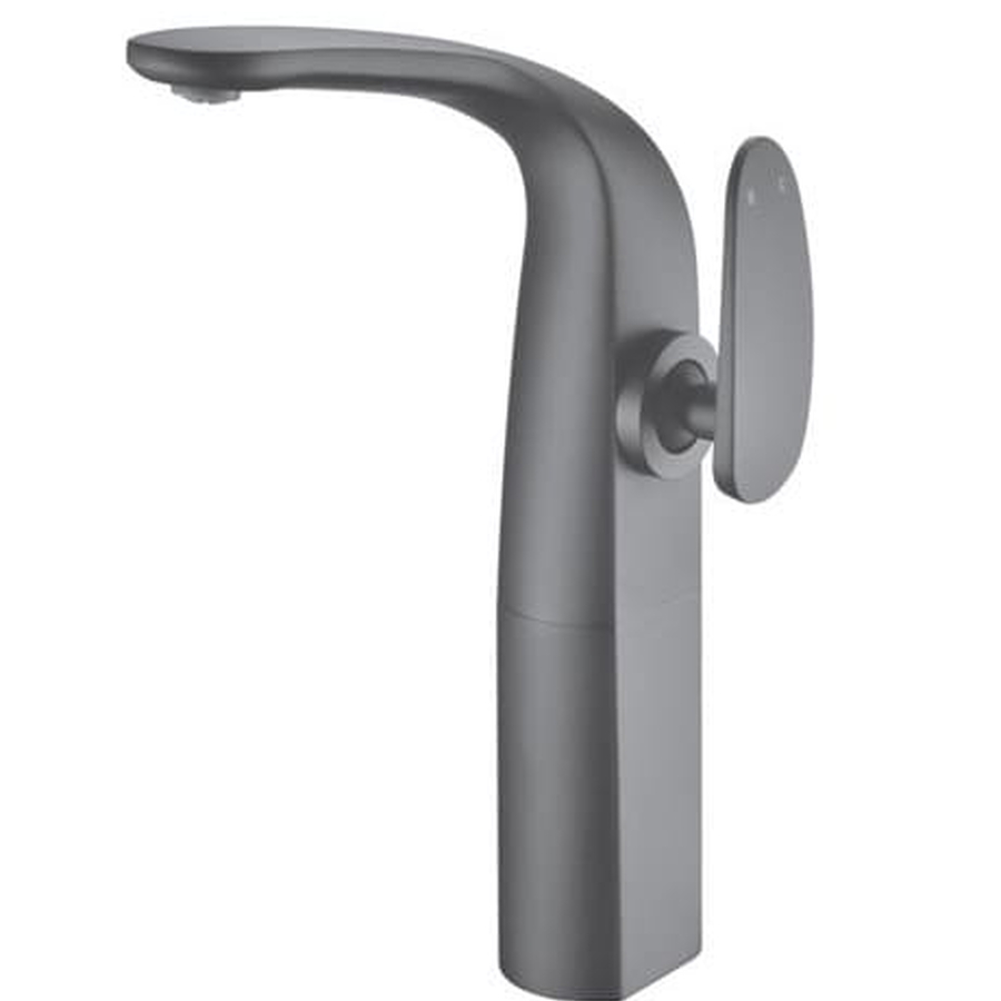 Vòi Chậu Lavabo Nóng Lạnh Mạ Đen khói Clara CF-45352BBG