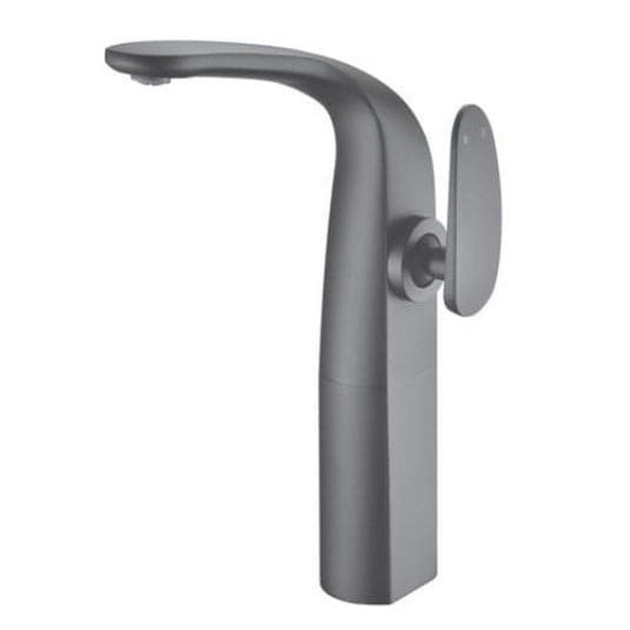 Vòi Chậu Lavabo Nóng Lạnh Mạ Đen khói Clara CF-45352BBG