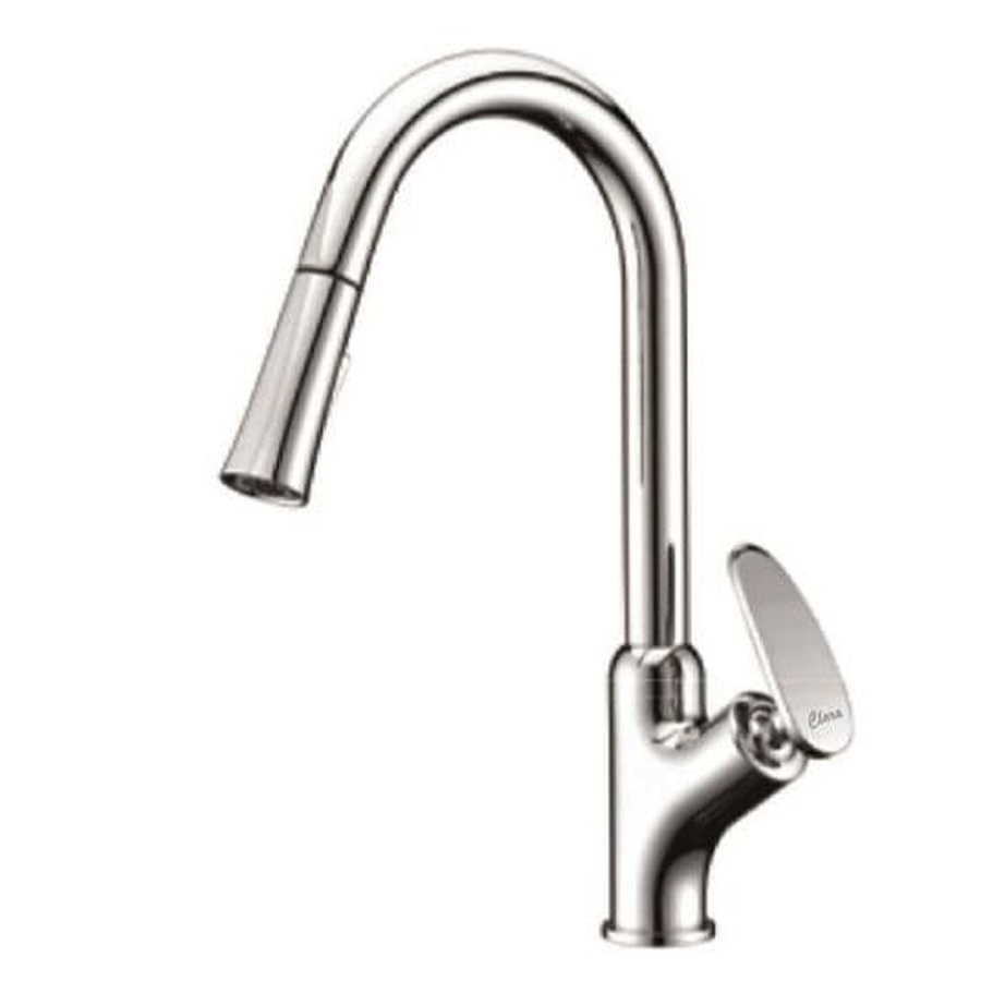 Vòi chậu rửa bát dây rút nóng lạnh Clara CF-45354B
