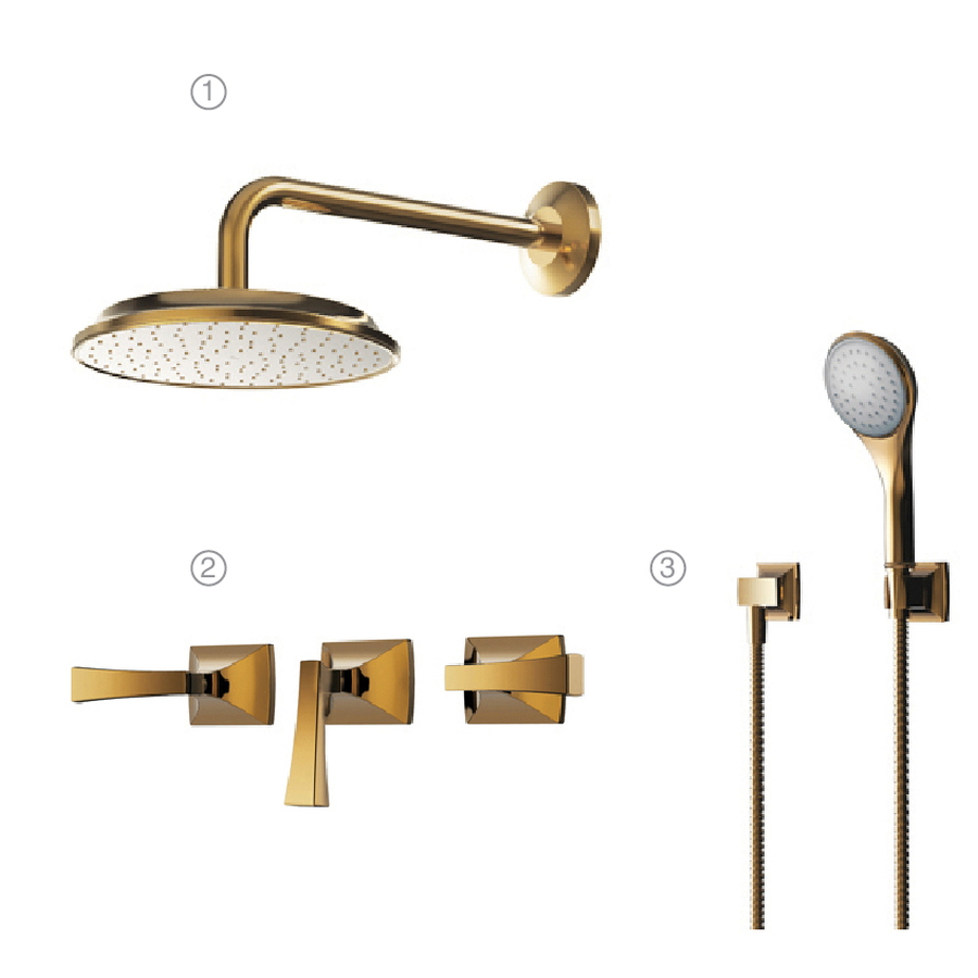 Sen tắm nóng lạnh âm tường TOTO DBX120CAM 