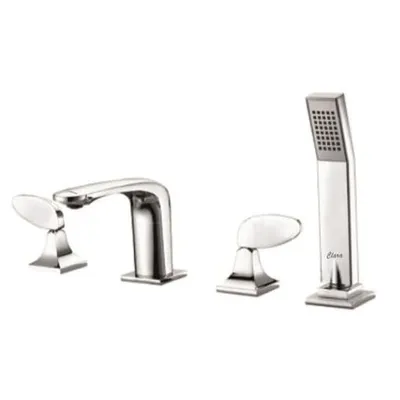 Vòi bồn tắm gắn thành bồn mạ chrome Clara CF-45359
