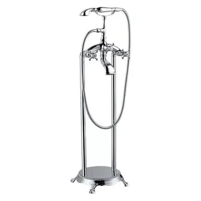 Vòi bồn tắm đặt sàn mạ chrome Clara CF-62358