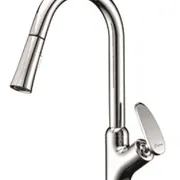 Vòi chậu rửa bát dây rút nóng lạnh Clara CF-45354B