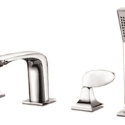 Vòi bồn tắm gắn thành bồn mạ chrome Clara CF-45359