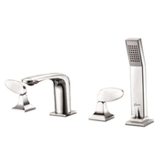 Vòi bồn tắm gắn thành bồn mạ chrome Clara CF-45359