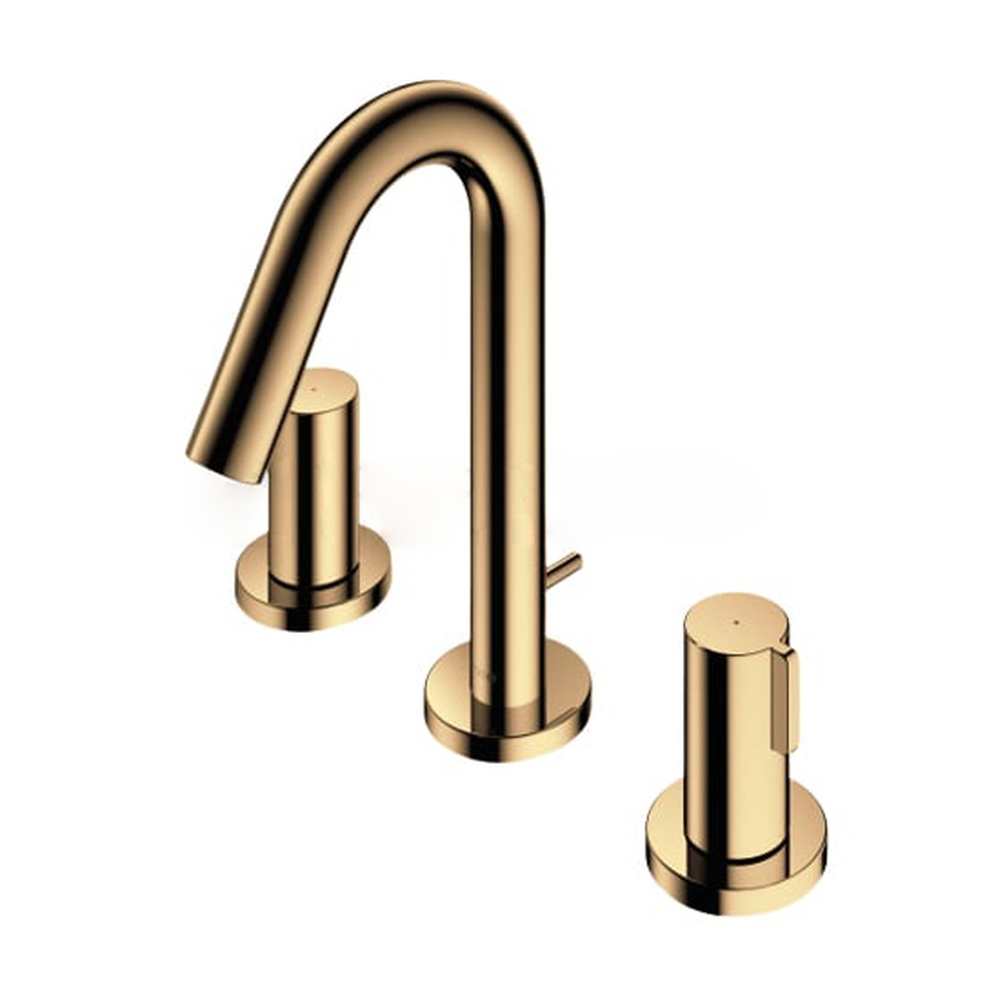 Vòi lavabo nóng lạnh 3 lỗ TOTO TLG11201B#PFG