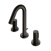 Vòi lavabo nóng lạnh 3 lỗ TOTO TLG11201B#MBL