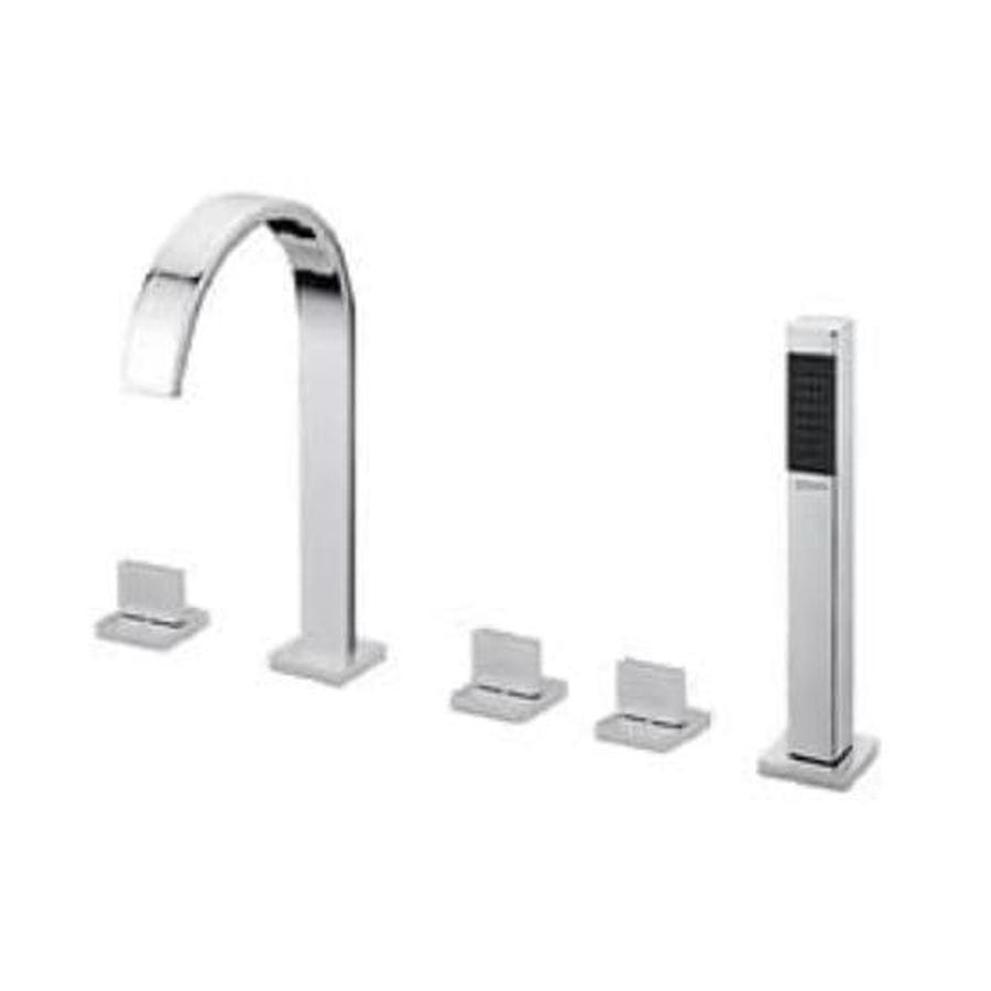 Vòi bồn tắm gắn thành bồn mạ chrome Clara CF-62359