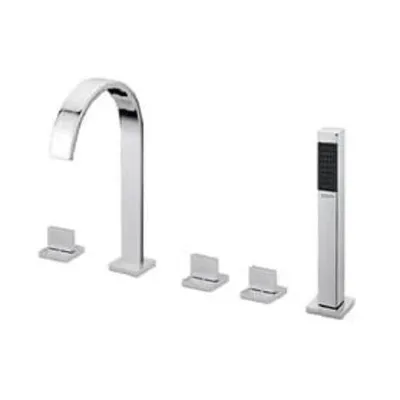 Vòi bồn tắm gắn thành bồn mạ chrome Clara CF-62359