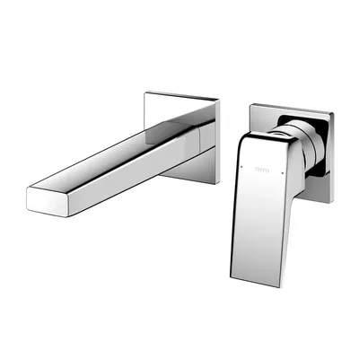 Vòi Lavabo Nóng Lạnh Gắn Tường 2 Lỗ TOTO TLG10307BB