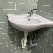 Lavabo chậu rửa mặt góc nhỏ đẹp Inax L-281V