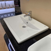 Chậu rửa mặt dương bàn đá 1 lỗ Inax AL-2397VFC