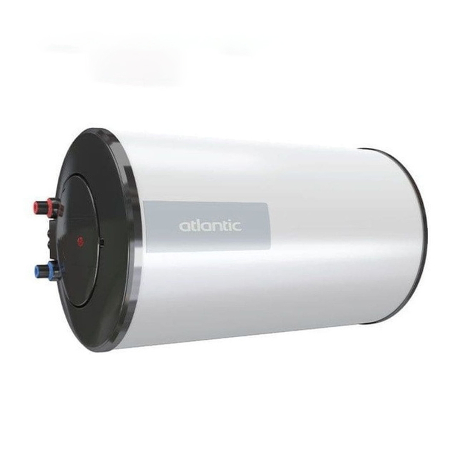 Bình nóng lạnh Atlantic Opro slim 15L (Bình ngang)  