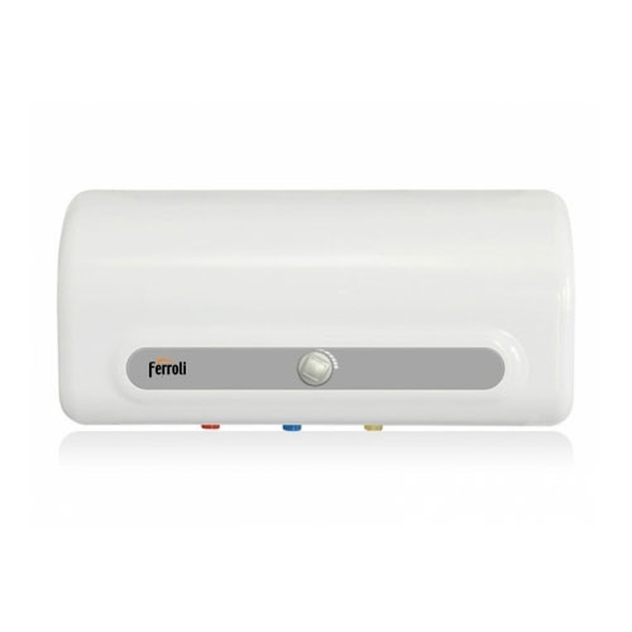 Bình Nước Nóng Ferroli QQSI 30L Ngang (Gián Tiếp)