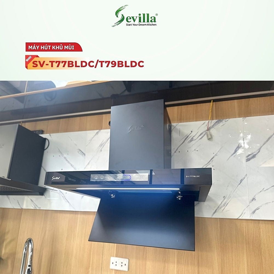 Máy hút mùi chữ T Sevilla SV-T79BLDC