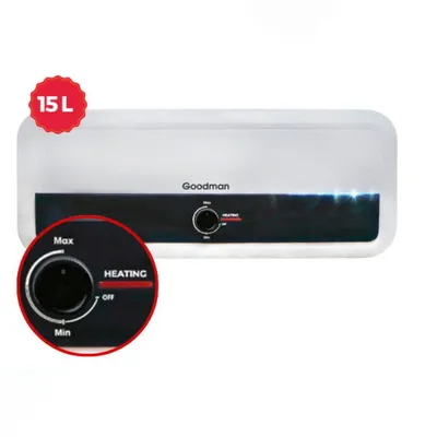 Bình nóng lạnh gián tiếp ngang 15 lít Goodman GN15 