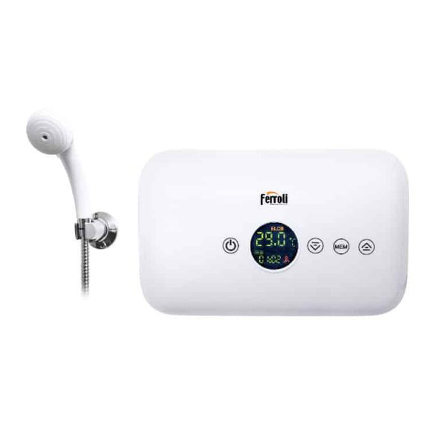 Máy Nước Nóng Ferroli RITA FS-4.5DE (Trực Tiếp, Không Bơm, Có Tay Sen)