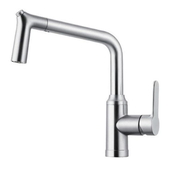 Vòi chậu rửa bát rút dây Hàn Quốc HADO HU-325CR