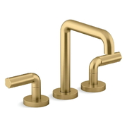 Vòi bồn tắm thân cao nóng lạnh màu đồng Kallista P32419-LV-2MB