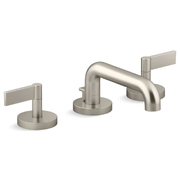 Vòi chậu rửa mặt 3 chân cổ thấp màu nickel Kallista P32444-LV-BN