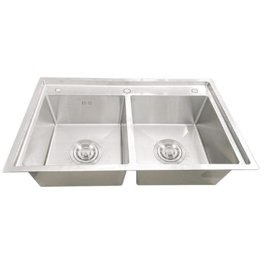 Chậu Rửa Bát 2 Hố Sơn Hà Xanh SHG 8350S