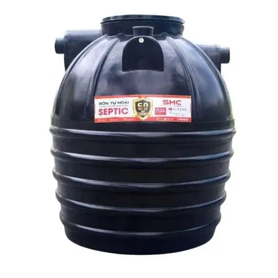 Bể Phốt Tự Hoại Septic Sơn Hà Xanh 1500L Đứng SHCD1500SE