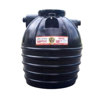 Bể Phốt Tự Hoại Septic Sơn Hà Xanh 2000L Đứng SHC 2000SE Đ