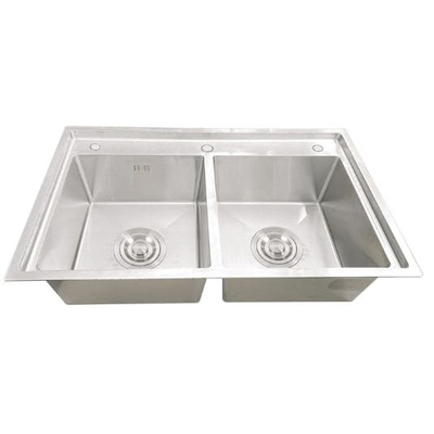 Chậu Rửa Bát 2 Hố Sơn Hà Xanh SHG 8350S