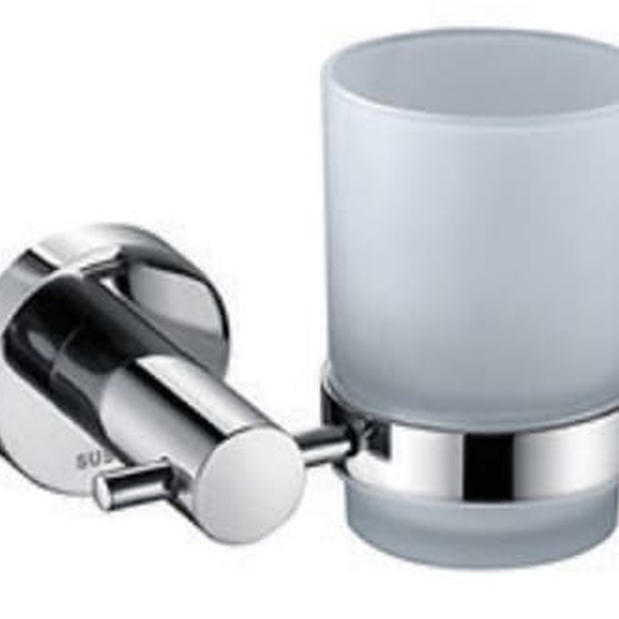 Giá đựng cốc đánh răng mạ chrome Clara CA08-4
